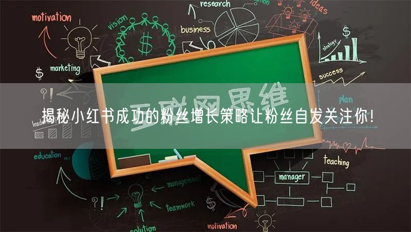 揭秘小红书成功的粉丝增长策略让粉丝自发关注你！