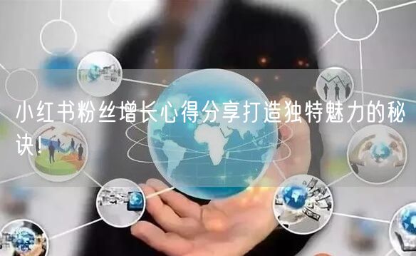小红书粉丝增长心得分享打造独特魅力的秘诀！