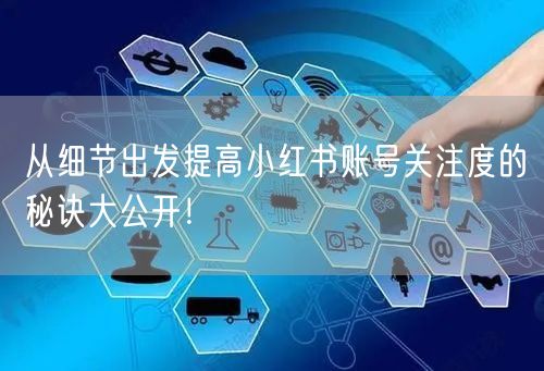 从细节出发提高小红书账号关注度的秘诀大公开！