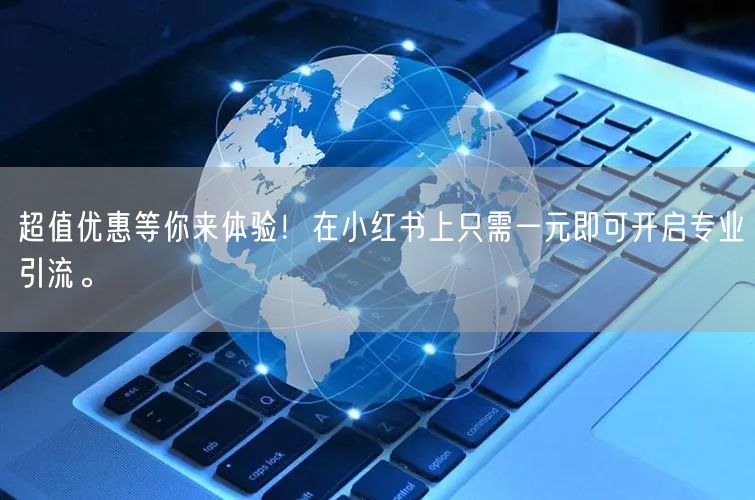 超值优惠等你来体验！在小红书上只需一元即可开启专业引流。