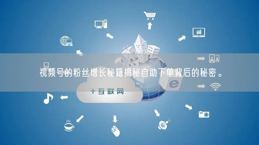 视频号的粉丝增长秘籍揭秘自助下单背后的秘密。