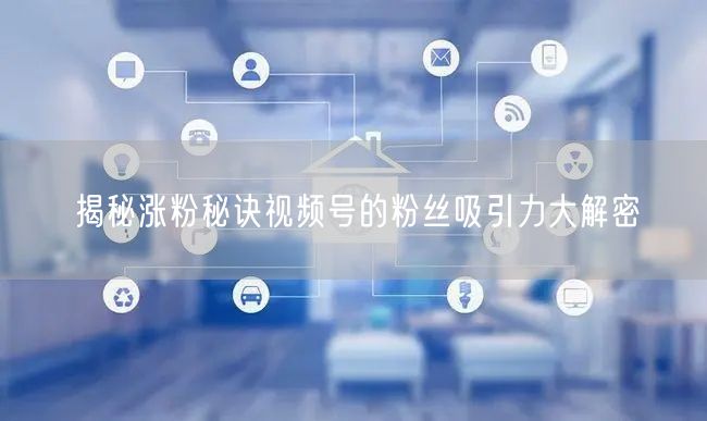 揭秘涨粉秘诀视频号的粉丝吸引力大解密